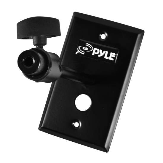 Pyle - PSTNDW23 , Musical Instruments , Mounts - Stands - Holders , Sound and Recording , Mounts - Stands - Holders , Wall Mount Speaker Bracket - Wall/Ceiling Satellite Speaker Mount, Adjustable