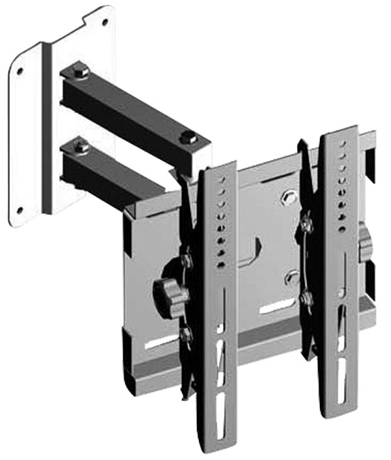 Pyle - PSW115 , Musical Instruments , Mounts - Stands - Holders , Sound and Recording , Mounts - Stands - Holders , 17'' - 23'' Flat Panel TV Cantilever Wall Mount Brackets