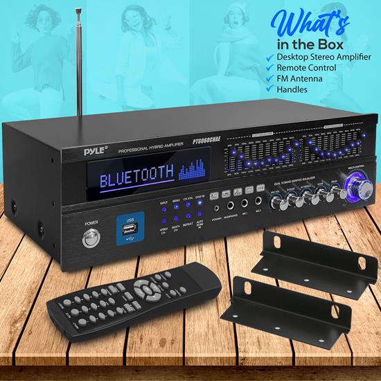 Pyle PT6060CHAE Home and Office Amplifiers Receivers Sound