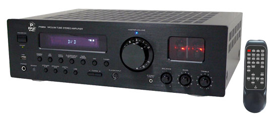 Pyle - PT990A , Home and Office , SoundBars - Home Theater , 1000 Watts AM/FM Multi Source Digital Receiver & Vacuum Tube Amplifier w/USB/IPod Inputs