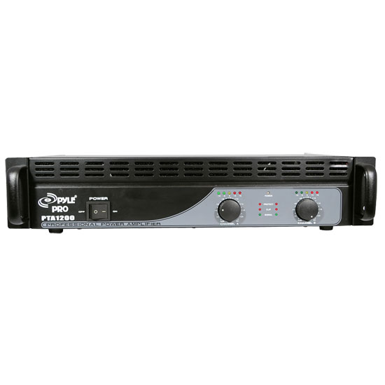 Pyle - PTA1200 , Sound and Recording , Amplifiers - Receivers , 1200 Watts Professional Power Amplifier