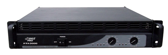 Pyle - PTA3000 , Sound and Recording , Amplifiers - Receivers , 3000 Watts Professional Power Amplifier With Built in Crossover