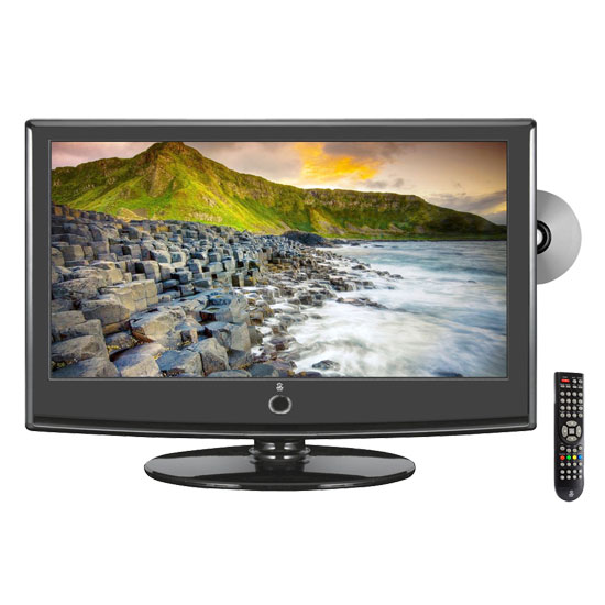 Pyle - PTC23LD , Home and Office , TVs - Monitors , 22'' Hi-Definition LCD Flat Panel TV w/ Built-In Multimedia Disc Player