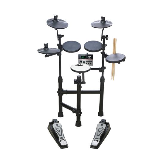 Pyle - PTEDK50 , Musical Instruments , Drums , Electronic Drum Set - Portable Powerful Drum Kit w/Drumming Machine for beginners Touch Sensitive Drum Pads, MIDI Computer Connection, Quick Setup Roll-Up Design (Mac & PC Compatible)
