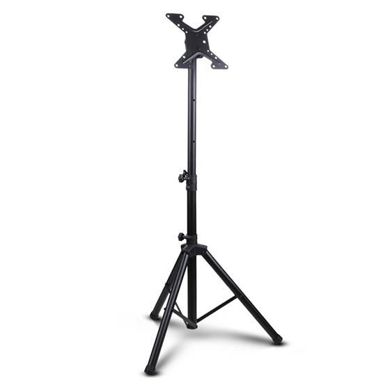 Pyle - PTVSTNDPT3215 , Musical Instruments , Mounts - Stands - Holders , Sound and Recording , Mounts - Stands - Holders , Tripod TV Stand - Portable Flat Panel Television & Monitor TV Mount Stand, Height Adjustable (for TVs up to 32’’)