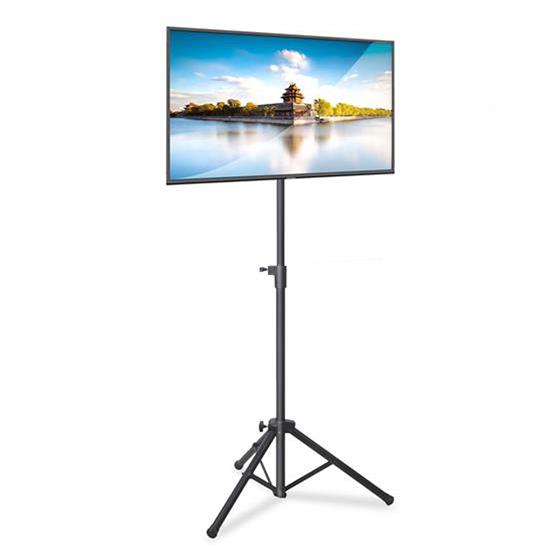 Pyle - PTVSTNDPT3215 , Musical Instruments , Mounts - Stands - Holders , Sound and Recording , Mounts - Stands - Holders , Tripod TV Stand - Portable Flat Panel Television & Monitor TV Mount Stand, Height Adjustable (for TVs up to 32’’)