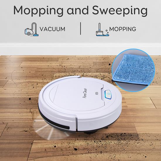 Pure Clean PUCRC25 Home and Office Robot Vacuum Cleaners