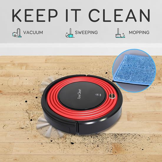 PRTPUCRC9510 PureClean-(2) Rotating Side Brushes (1) AIR Dustbin (1