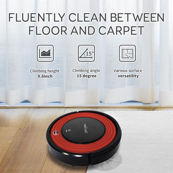 Pure Clean PUCRC95 Home and Office Robot Vacuum Cleaners