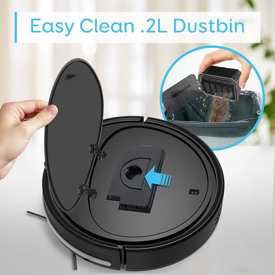 Pure Clean PUCRCX70.5 Home and Office Robot Vacuum Cleaners