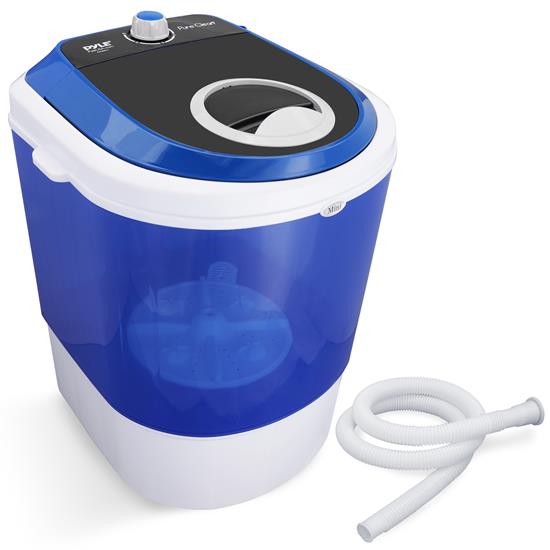 Pyle - AZPUCWM11 , Home and Office , Vacuums - Steam Cleaners , Compact & Portable Washing Machine - Mini Laundry Clothes Washer