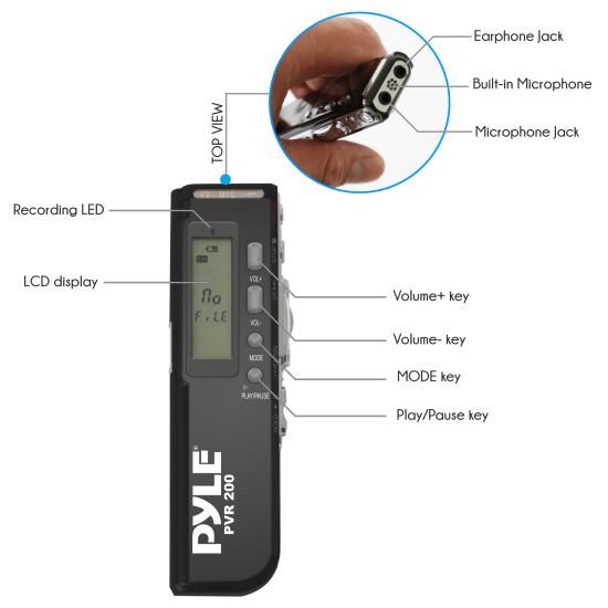 PyleHome PVR200 Home and Office Voice Recorders Gadgets and Handheld Voice Recorders