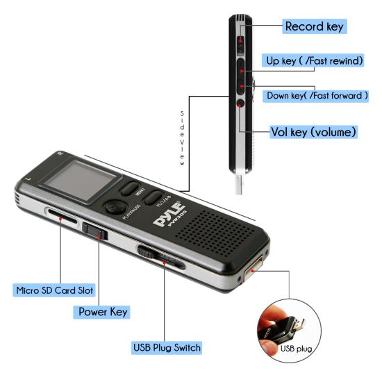 PyleHome PVR300 Home and Office Voice Recorders Gadgets and