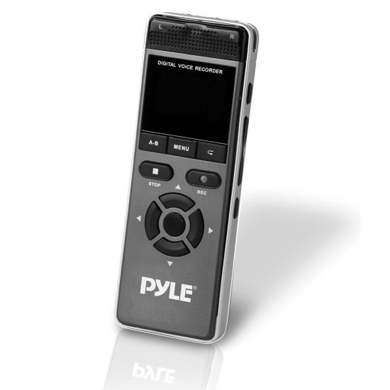 Pyle - PVRCM500 , Gadgets and Handheld , Voice Recorders , Sound and Recording , Voice Recorders , Compact & Portable Digital Voice + Music Recorder, Built-in Rechargeable Battery, 8GB Memory