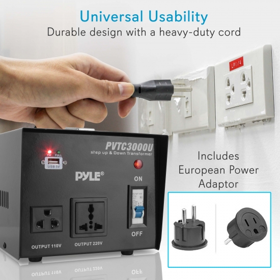 Pyle PVTC3000U Tools and Meters Power Supply Power Converters