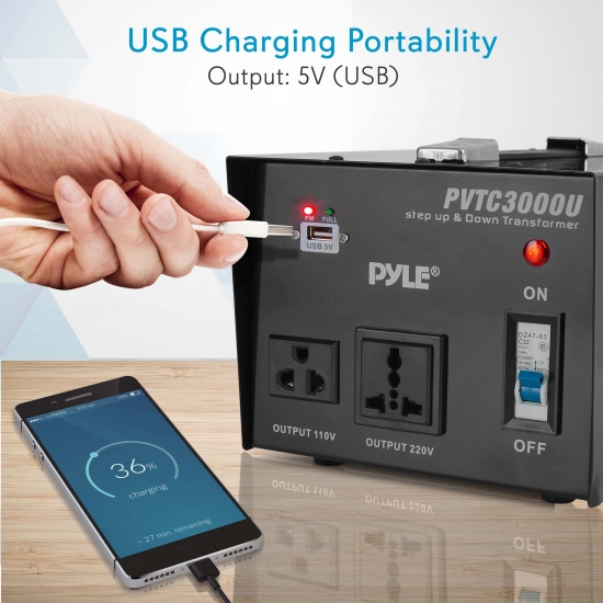 Pyle PVTC3000U Tools and Meters Power Supply Power Converters