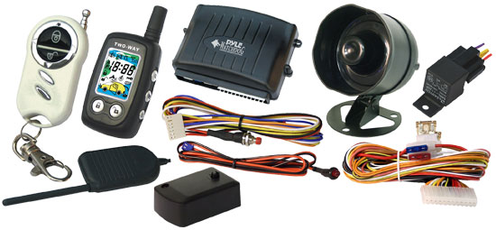 Pyle - PWD511 , On the Road , Alarm - Security Systems , 2-Way Alarm System w/Five Button Transmitter and Antenna