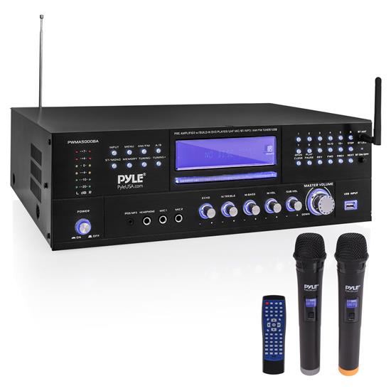 Pyle PWMA5000BA Home and Office Amplifiers Receivers Sound