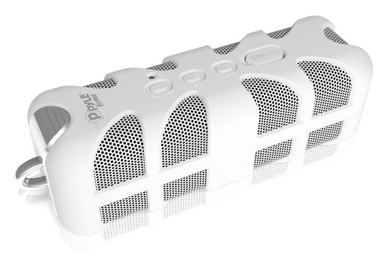 Pyle - PWPBT60WT , Sports and Outdoors , Portable Speakers - Boom Boxes , Gadgets and Handheld , Portable Speakers - Boom Boxes , Sound Box Splash Rugged and Splash-Proof Bluetooth Marine Grade Portable Wireless Speaker (White)