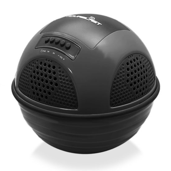 Pyle - PWR90DBK.5 , Sports and Outdoors , Portable Speakers - Boom Boxes , Gadgets and Handheld , Portable Speakers - Boom Boxes , Aqua Blast Bluetooth Floating Pool Speaker System with Built-in Rechargeable Battery  and Wireless Music Streaming (Black Color)