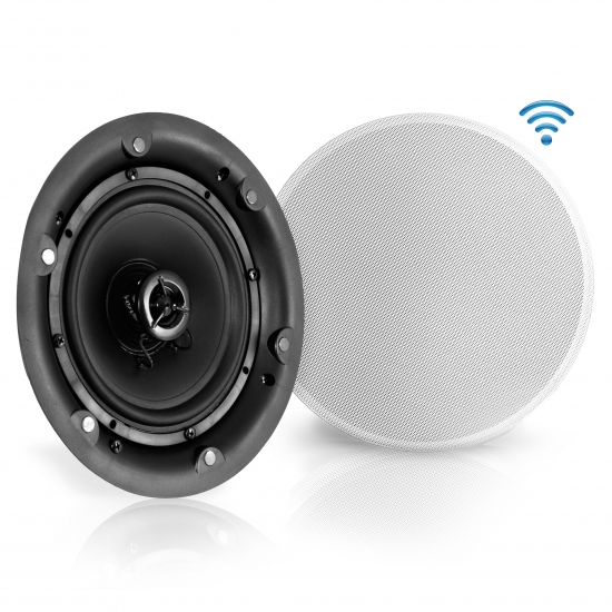 Dual 6 5 In Wall In Ceiling Bluetooth Speaker System 2 Way