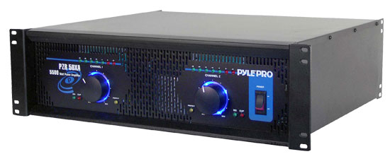 Pyle - PZR50XA , Sound and Recording , Amplifiers - Receivers , 5500 Watts Professional DJ Power Amplifier