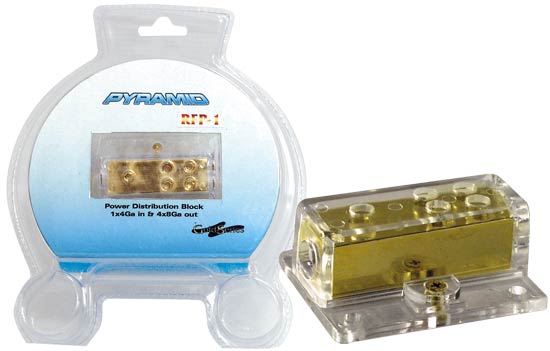 Pyle - RFP1 , Sound and Recording , Cables - Wires - Adapters , 1 to 4 Distribution Block