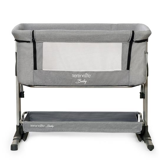Pyle - SLBBG10 , Baby , 3-in-1 Portable Crib for Newborn Baby - Baby Bedside Sleeper and Toddler Play Pen
