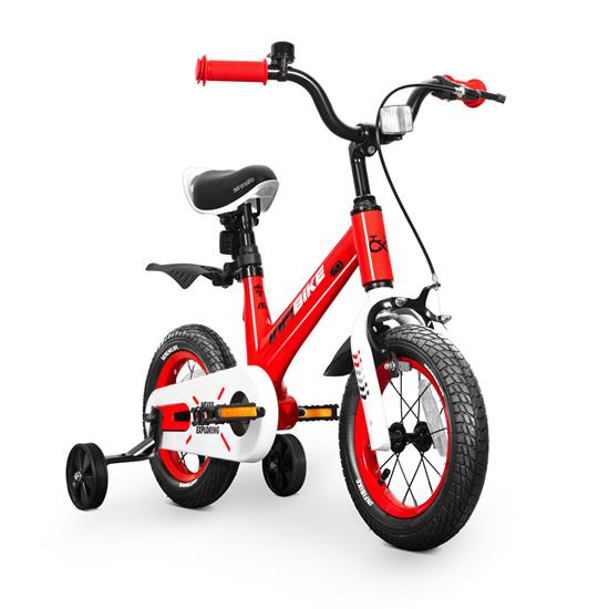 Pyle - SLBKORG22.5 , Sports and Outdoors , Kids Toy Scooters , 12'' High-End Kid's Bicycle with 2 Hand Brakes, Reflectors, Bell, Tools, Training Wheels and Kickstand (Orange)