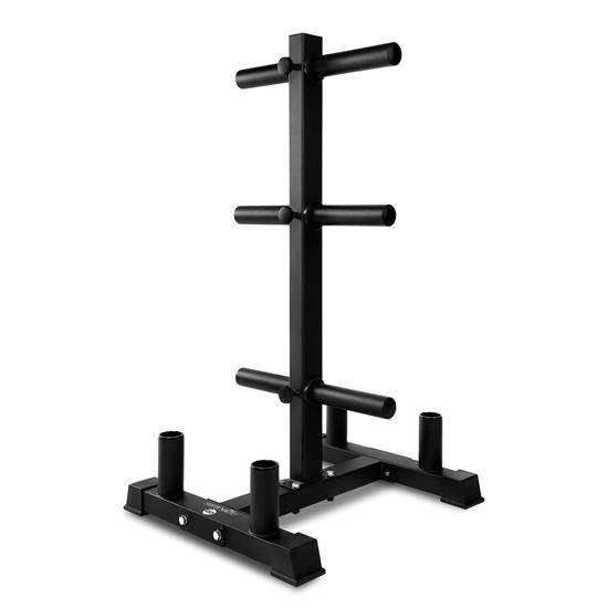 Pyle - SLDBHOLD.5 , Home and Office , Storage - Organization , Weight Plate Rack with Barbell Holders, 800-Pound Capacity