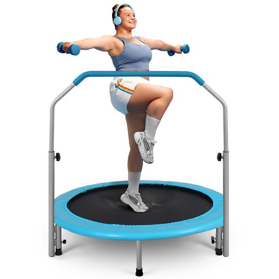 Pyle - SLELT403 , Misc , Spring-less Sports Jumping Fitness Trampoline, Adult Size