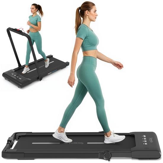 Pyle - SLFOLD20.9 , Home and Office , Fitness Equipment - Home Gym , Health and Fitness , Fitness Equipment - Home Gym , Folding Motorized Treadmill Machine - Electric Digital Two-Operation System Control