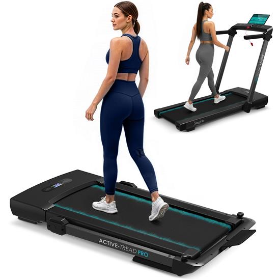 Pyle - SLFOLD30 , Home and Office , Fitness Equipment - Home Gym , Folding Motorized Treadmill Machine - Electric Digital Low-Speed Fitness with Smart Speed Control