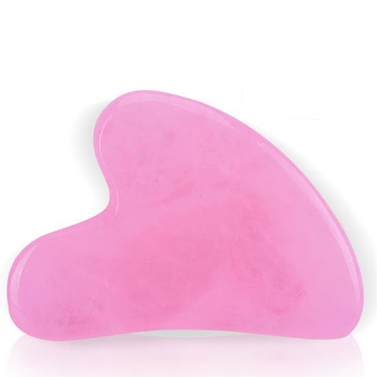 Pyle - SLJDMSGST10 , Health and Fitness , Therapeutic , V-Shape Health Scraping Plate - Face & Body Beauty Health Care Powder Crystal Scraping Massage Stone