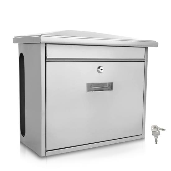 Pyle - SLMAB08 , Home and Office , Safe Boxes - Mailboxes , Indoor/Outdoor Wall Mount Locking Mailbox