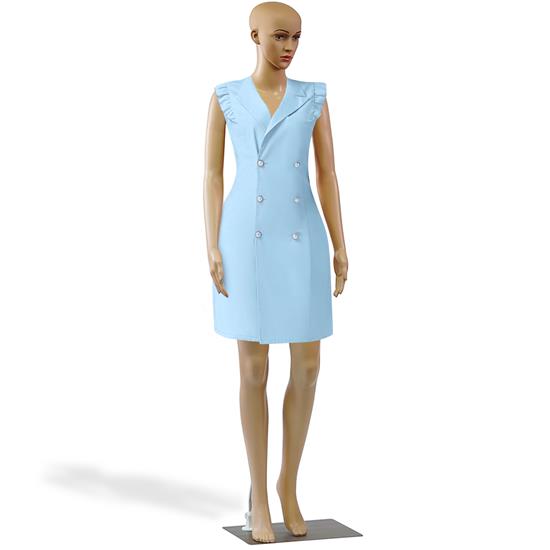 Pyle - SLMAQFESKN , Misc , 68.9'' Female Mannequin Torso Dress Form - Detachable Mannequin Full Body Stand