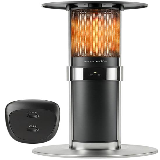 Pyle - SLOHT44.5 , Misc , Electric Patio Heater - with Remote Control, Control Disco Party Column Outdoor Heater