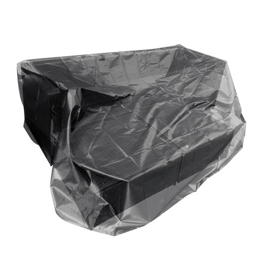 Pyle - SLOTFX5COVER , Health and Fitness , protection Equipment , Patio Outdoor Rattan Furniture Set Cover - Durable and Lightweight Waterproof Chair Cover with Zipper