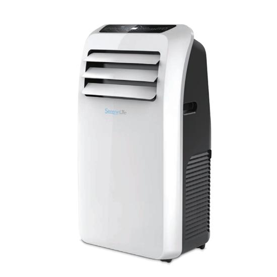 Pyle - SLPAC9UK , Home and Office , Cooling Fans , Portable Room Air Conditioner - 9000 BTU Compact Home A/C Cooling Unit with Built-in Dehumidifier & Fan Modes, Includes Window Mount Kit (White)