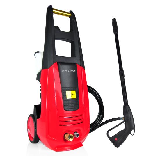 Pyle - SLPRWAS42 , Home and Office , Pressure Washers - Outdoor Cleaning , On the Road , Pressure Washers - Outdoor Cleaning , Pure Clean Pressure Washer - Electric Outdoor Power Washer with High-Pressure Nozzle Wand (2200-PSI, 1.5-GPM)