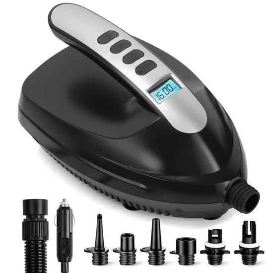 Pyle - SLPUMP20.5 , Tools and Meters , Air - Wind - Pressure , Electric Air Pump Compressor / Air Inflator (for SUP Stand-Up Paddle-Boards & Water Sport Pool Inflatables)