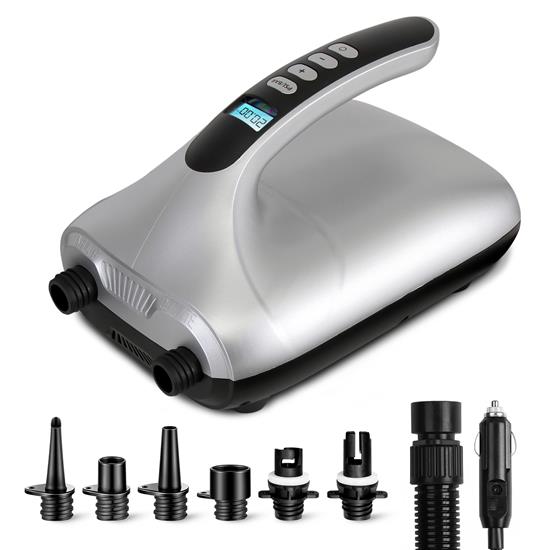 Pyle - SLPUMP30 , Tools and Meters , Air - Wind - Pressure , Electric Air Pump Compressor / Air Inflator& Air Deflator (for SUP Stand-Up Paddle-Boards & Water Sport Pool Inflatables)