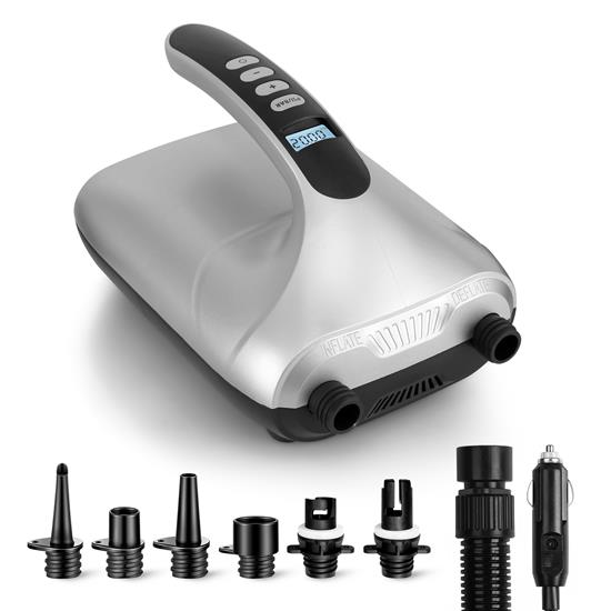 Pyle - SLPUMP30.5 , Tools and Meters , Air - Wind - Pressure , Electric Air Pump Compressor / Air Inflator& Air Deflator (for SUP Stand-Up Paddle-Boards & Water Sport Pool Inflatables)