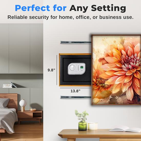 SereneLife - SLSFE18FP - Home and Office - Safe Boxes - Mailboxes