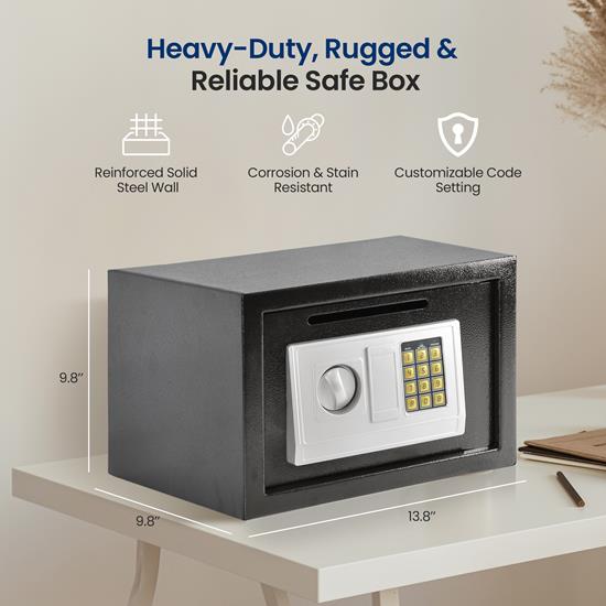 SereneLife - SLSFE342 - Home and Office - Safe Boxes - Mailboxes