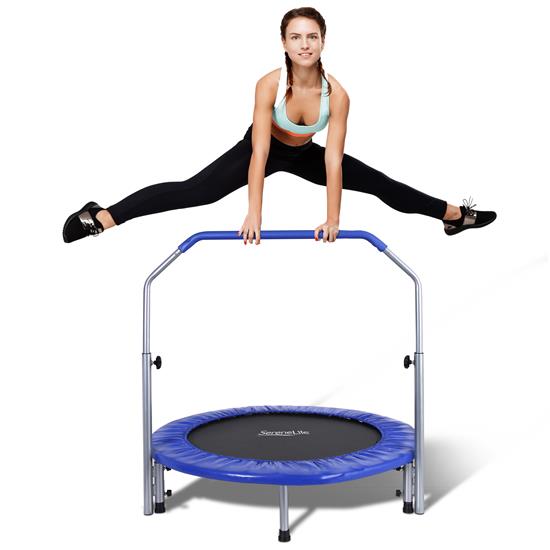 Pyle - SLSPT409 , Misc , Sports Jumping Fitness Trampoline, Adult Size