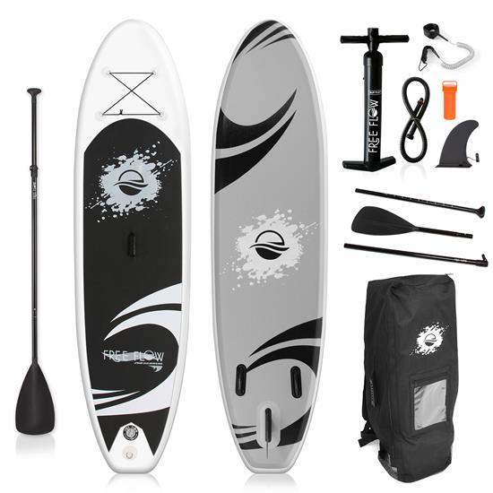 Pyle - SLSUPB06 , Misc , Free Flow Paddleboard SUP - Stand Up Water Paddle-Board (10’ ft.)