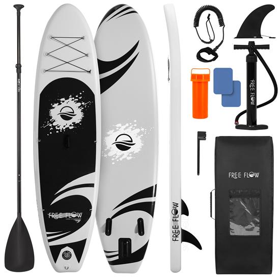 Pyle - SLSUPB08 , Sports and Outdoors , Carrying Cases - Portability , Free Flow Paddleboard SUP - Stand Up Water Paddle-Board (11’ ft.)