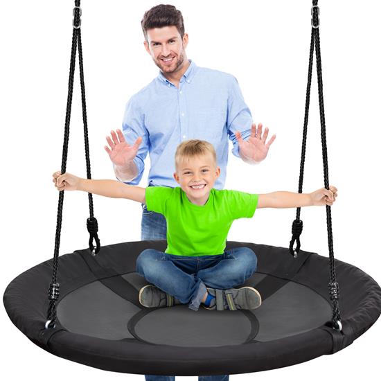 Pyle - SLSWNG100 , Health and Fitness , Fitness Equipment - Home Gym , Flying Fun Toy Swing - Indoor/Outdoor Hanging Rope Swinging Seat Spinner
