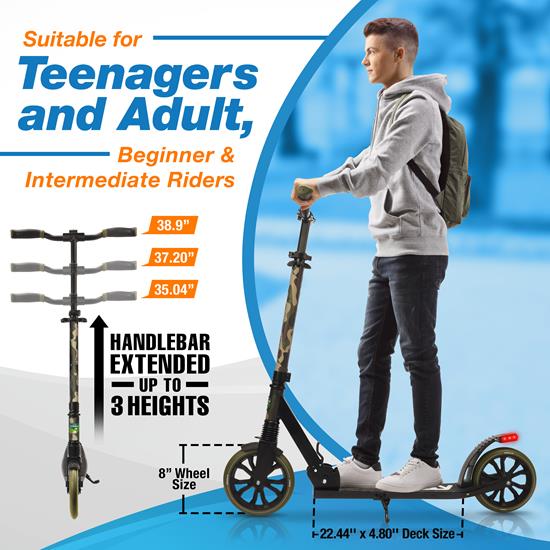 SereneLife SLTS13 Sports and Outdoors Kids Toy Scooters